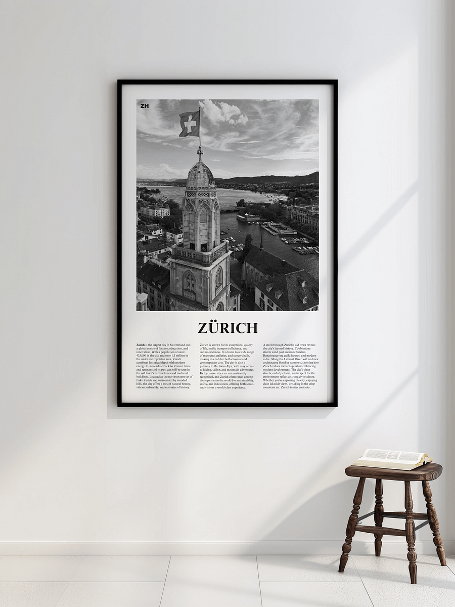 Zurich 01 Newspaper Poster product image (2)