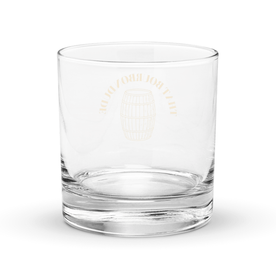 That Bourbon Dude Rocks Glass product image (4)