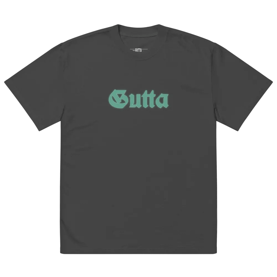 Gutta Mint Green Font Faded T-Shirt product image (2)