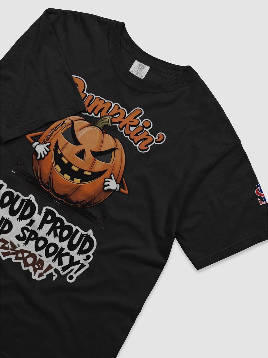 Pumpkin’ Loud, Proud & Spooky – Creepy Halloween T-Shirt Design product image (34)