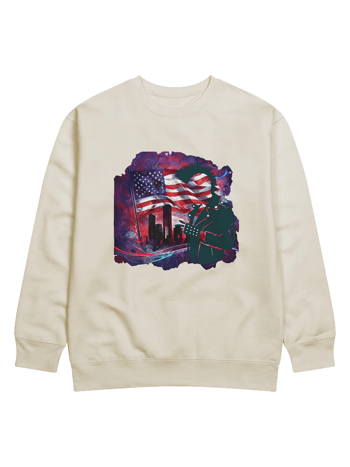 USA Crypto Punk Silhouette Sweatshirt product image (1)