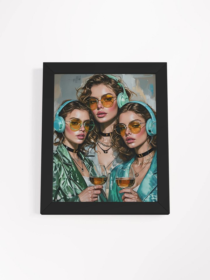 Triple Trouble Framed Poster product image (2)
