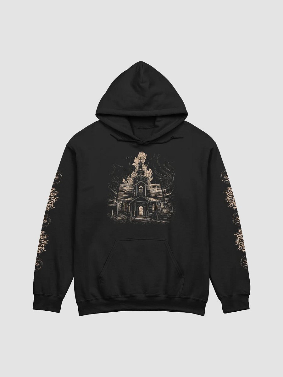Burning Church Hoodie product image (1)