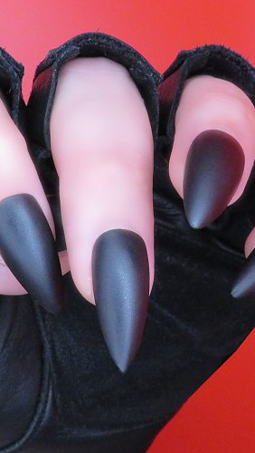 One-coat carbon black with a luxe matte finish. VOIDLING will be creeping into your heart in time for Halloween. #IndieNailPo...