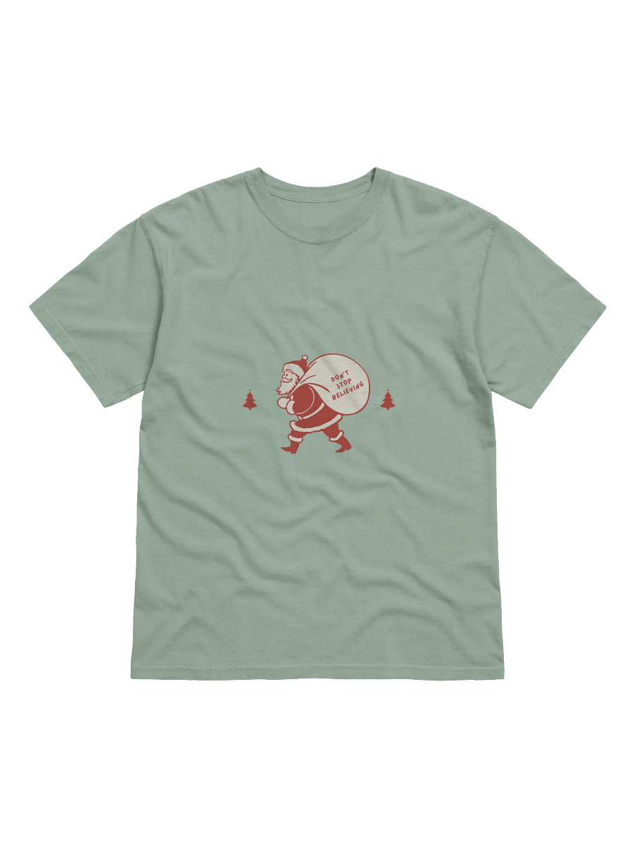 Believe in Santa Classic Vintage-Style T-Shirt product image (5)