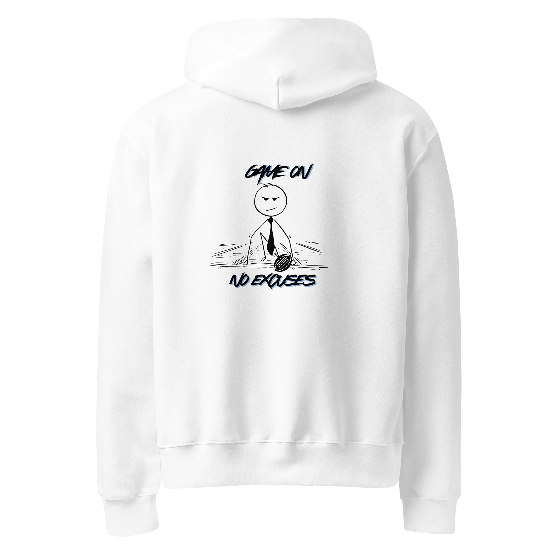 “Game On. No Excuses.” Hoodie product image (2)