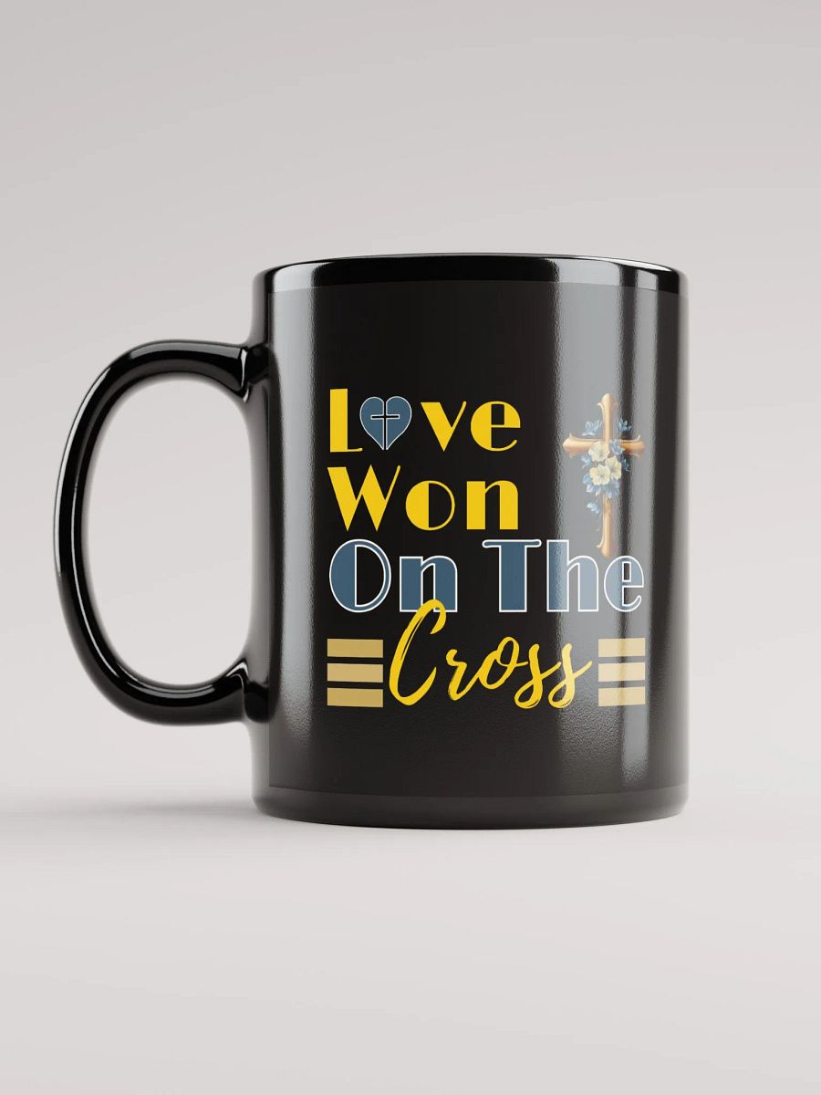 Love Won On The Cross, Christian Ceramic Mug product image (6)