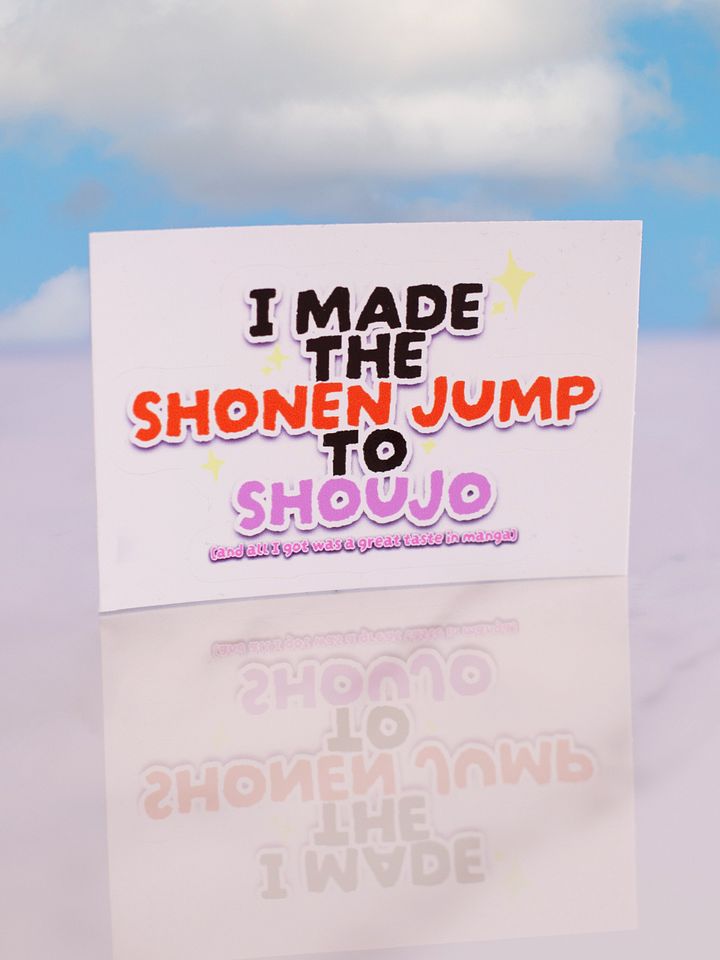 Making the Shonen Jump to Shoujo Sticker product image (9)