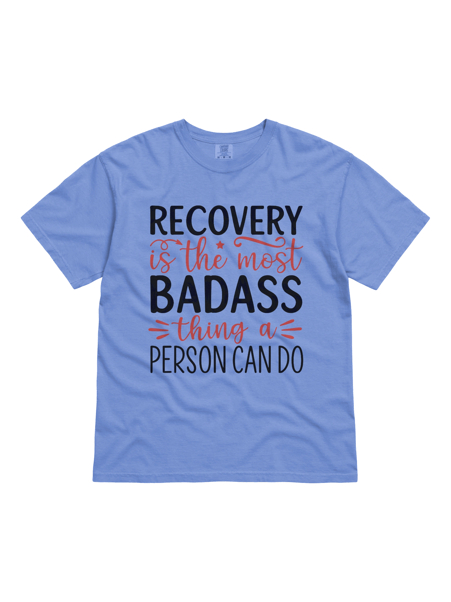 Empowerment Quote Red Text T-Shirt product image (1)