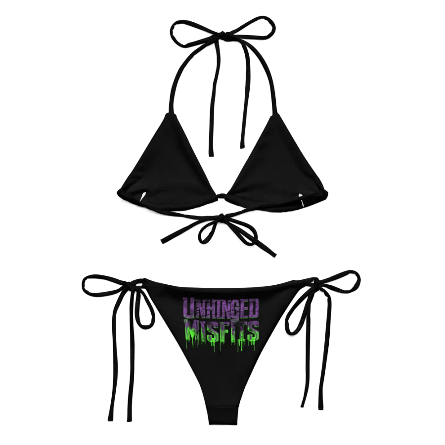Unhinged Misfits Black Bikini Set product image (8)