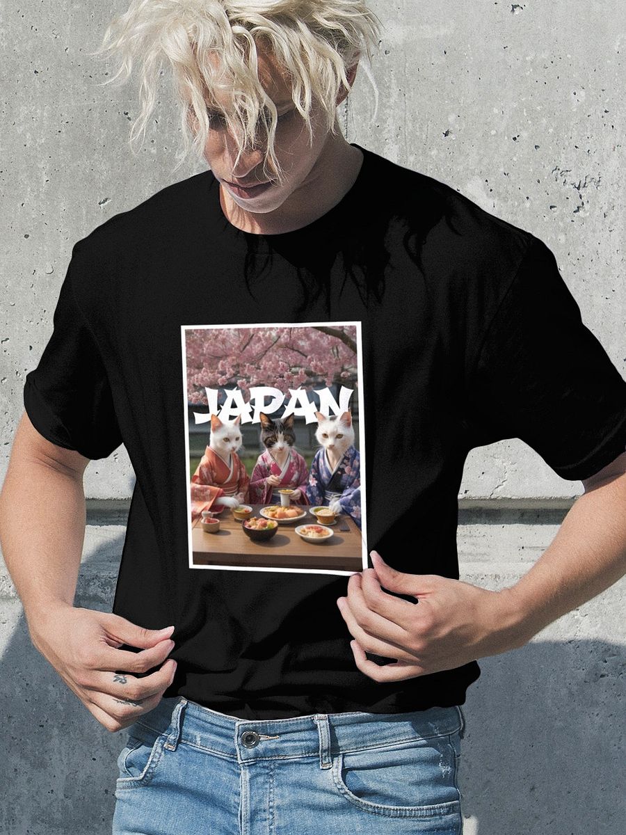 Japanese Cat T-Shirt product image (2)