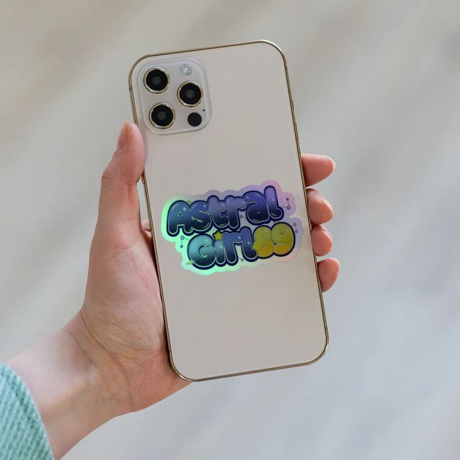 AstralGirl89 Logo sticker product image (8)