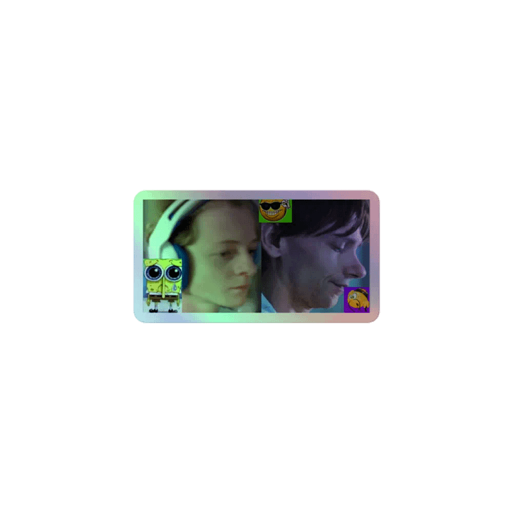 cool holo sticker product image (1)