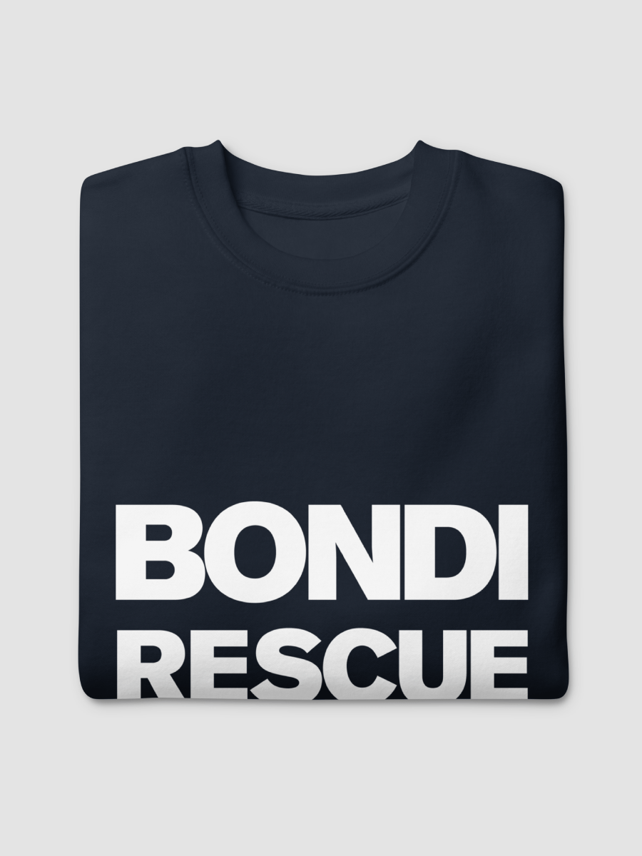 Classic Bondi Rescue Unisex Premium Sweatshirt Alternate Logo product image (1)