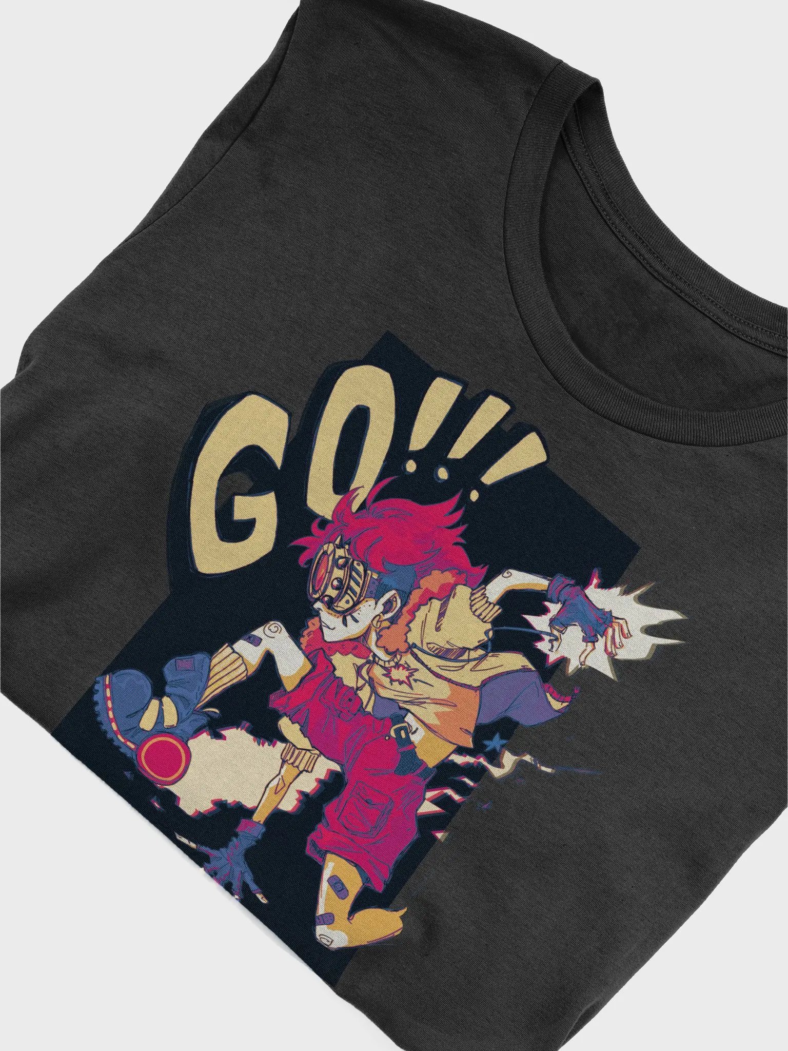 GO!! Shirt [Berry] product image (3)