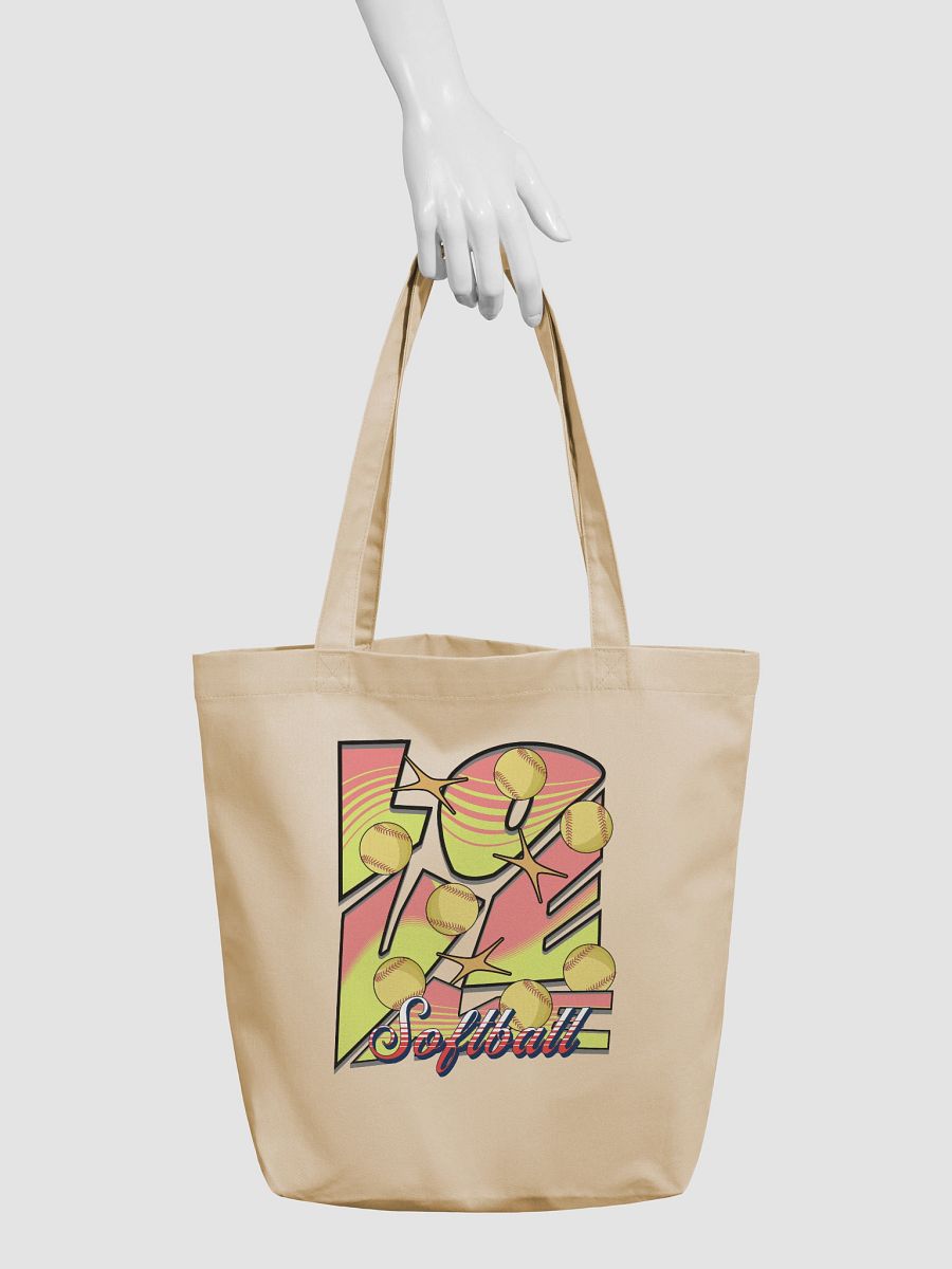 Love Me Softball Eco-Tote Bag product image (6)