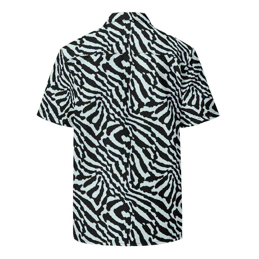 Blue Zebra Hawaiian Shirt product image (2)
