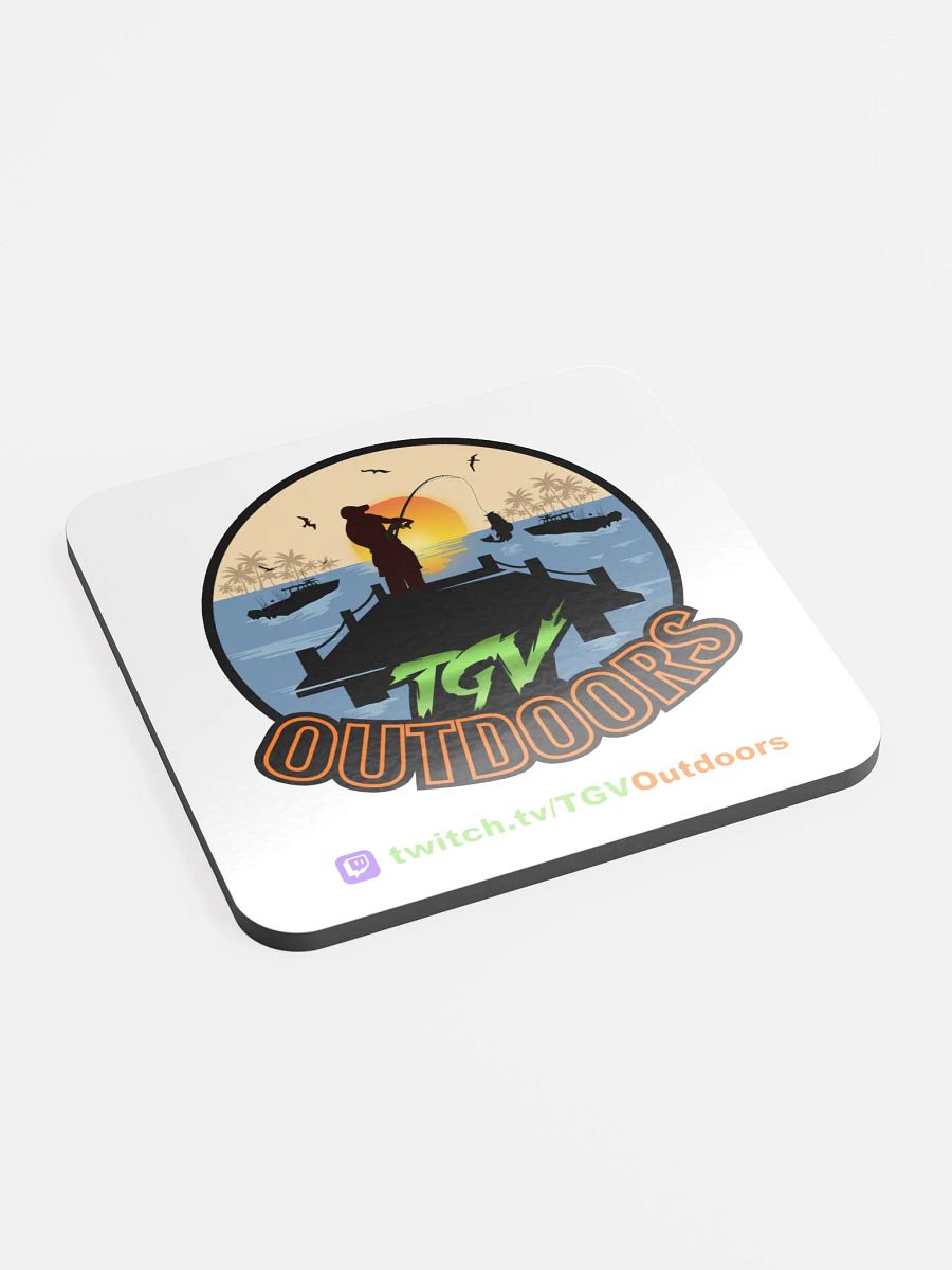 Sunset Fishing Cork Coaster product image (2)