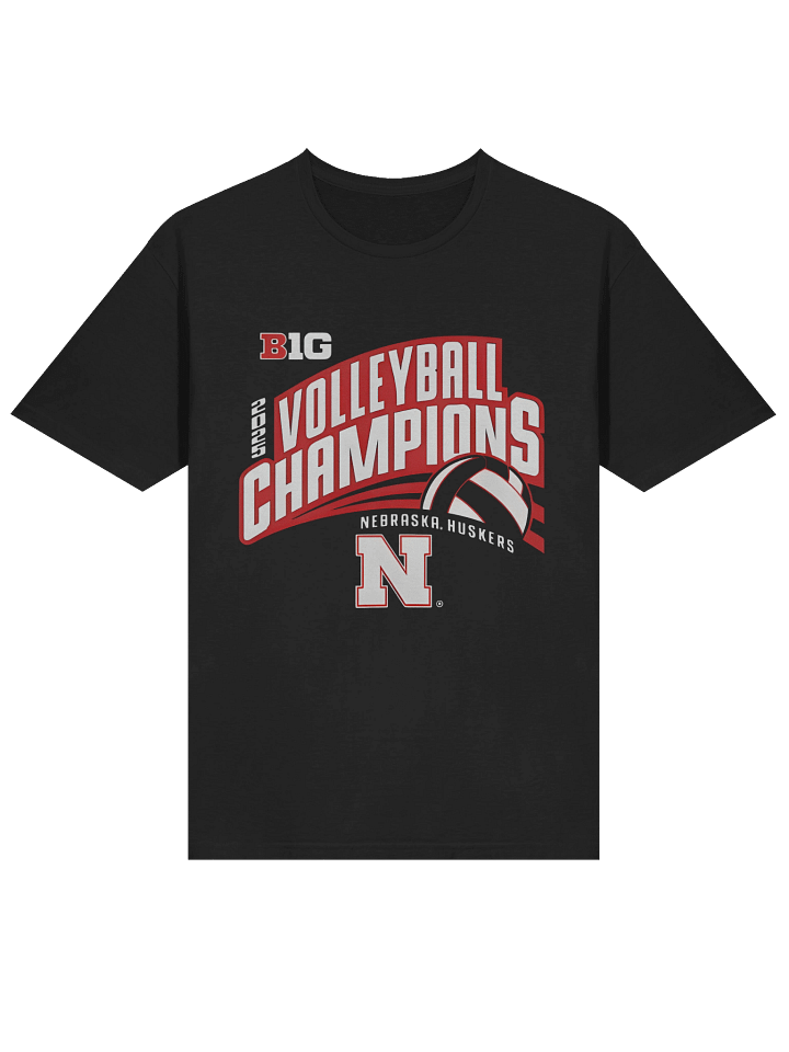 Nebraska Huskers Volleyball Champions 2025 T-Shirt product image (2)