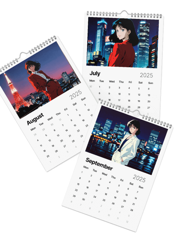 RetroChillRadio 2025 Calendar product image (3)
