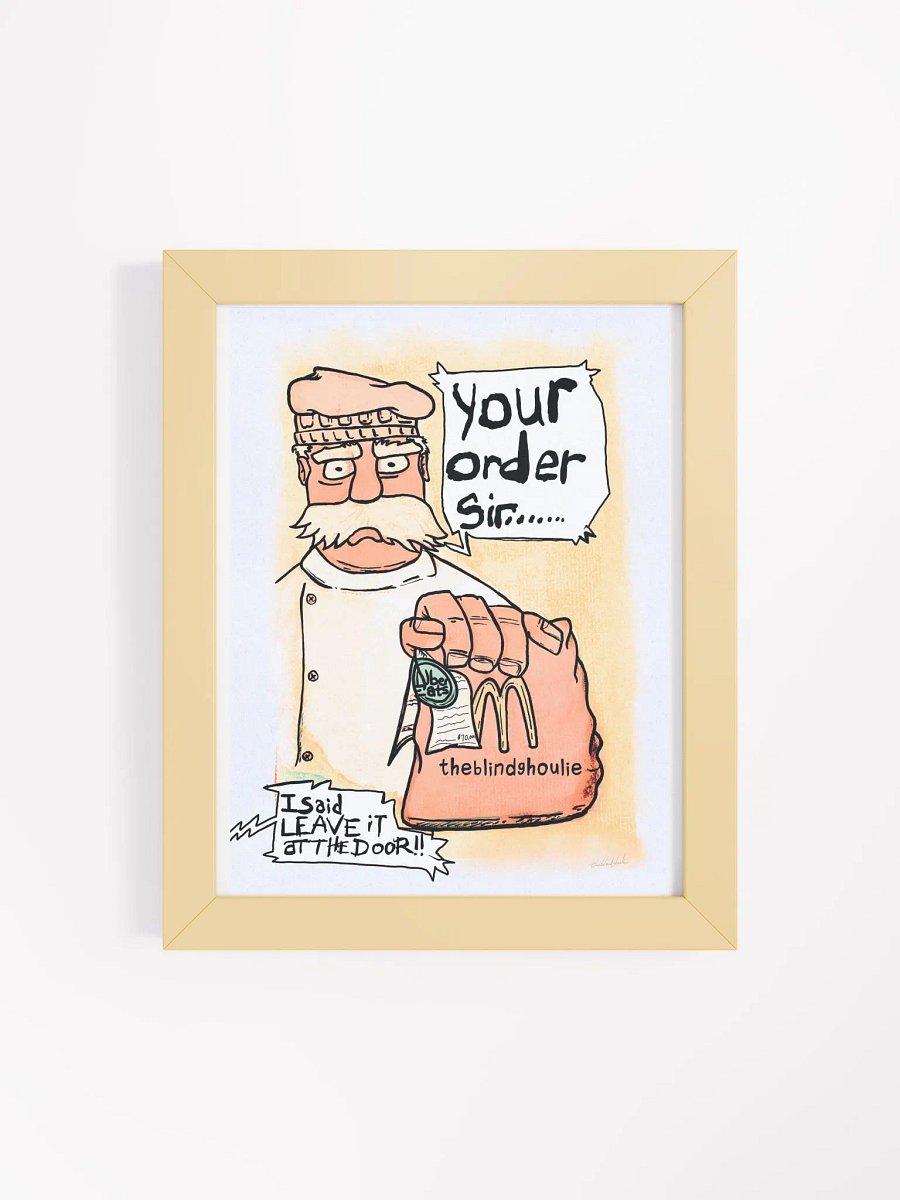 Uber Eats Variant Matte Poster product image (4)