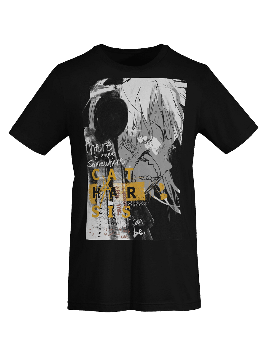 "Scream with me." Bella+Canvas T-shirt product image (7)
