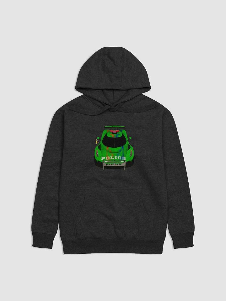 Heat Map Police Car Unisex Hoodie product image (1)