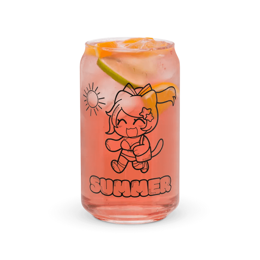 Summer Time Glass Cup product image (37)