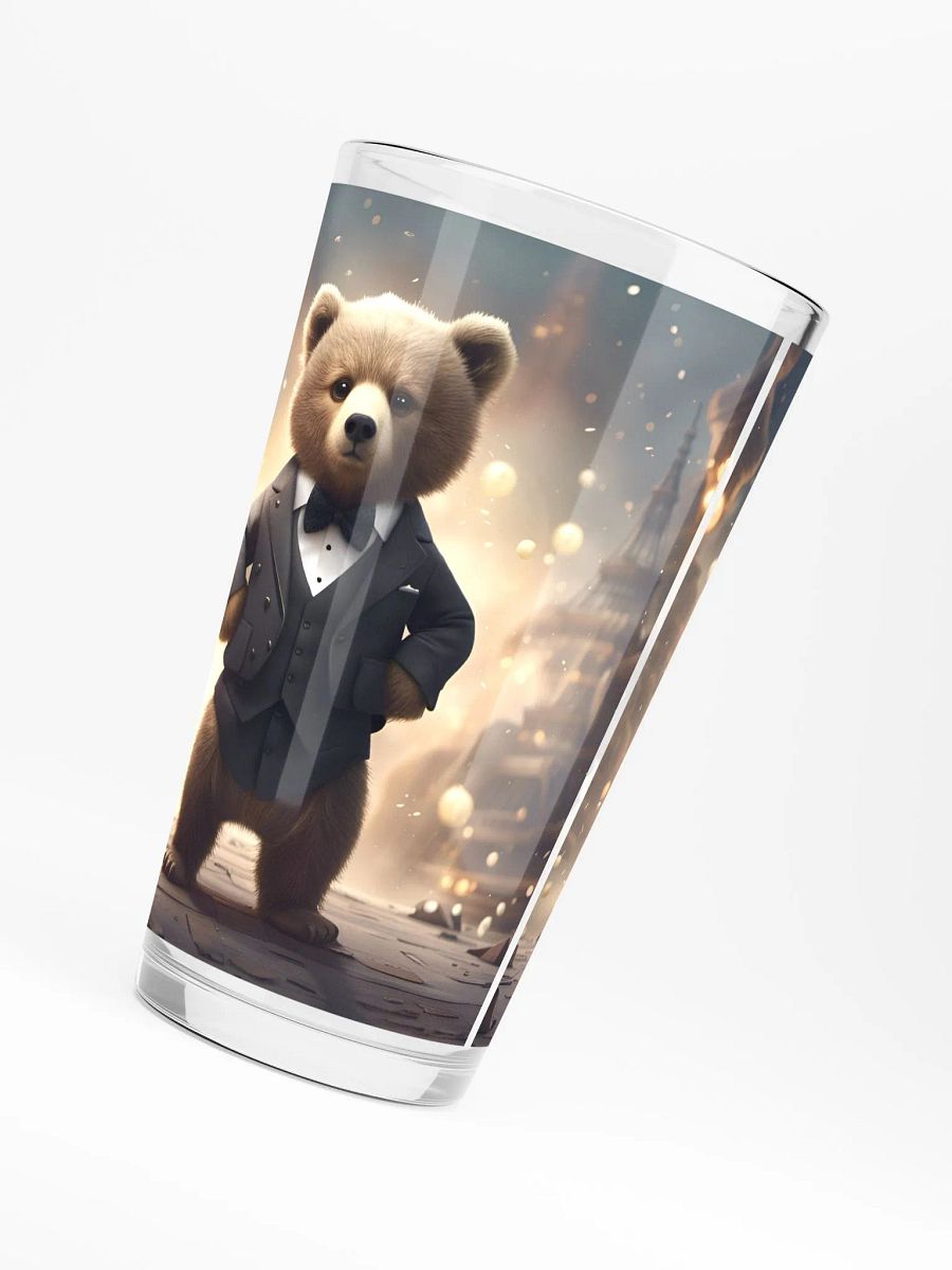 Tux Bear Pint Glass product image (6)