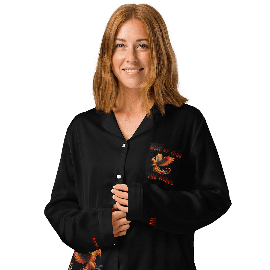 Mythical Phoenix All-Over Print Women's Pajama Top product image (3)