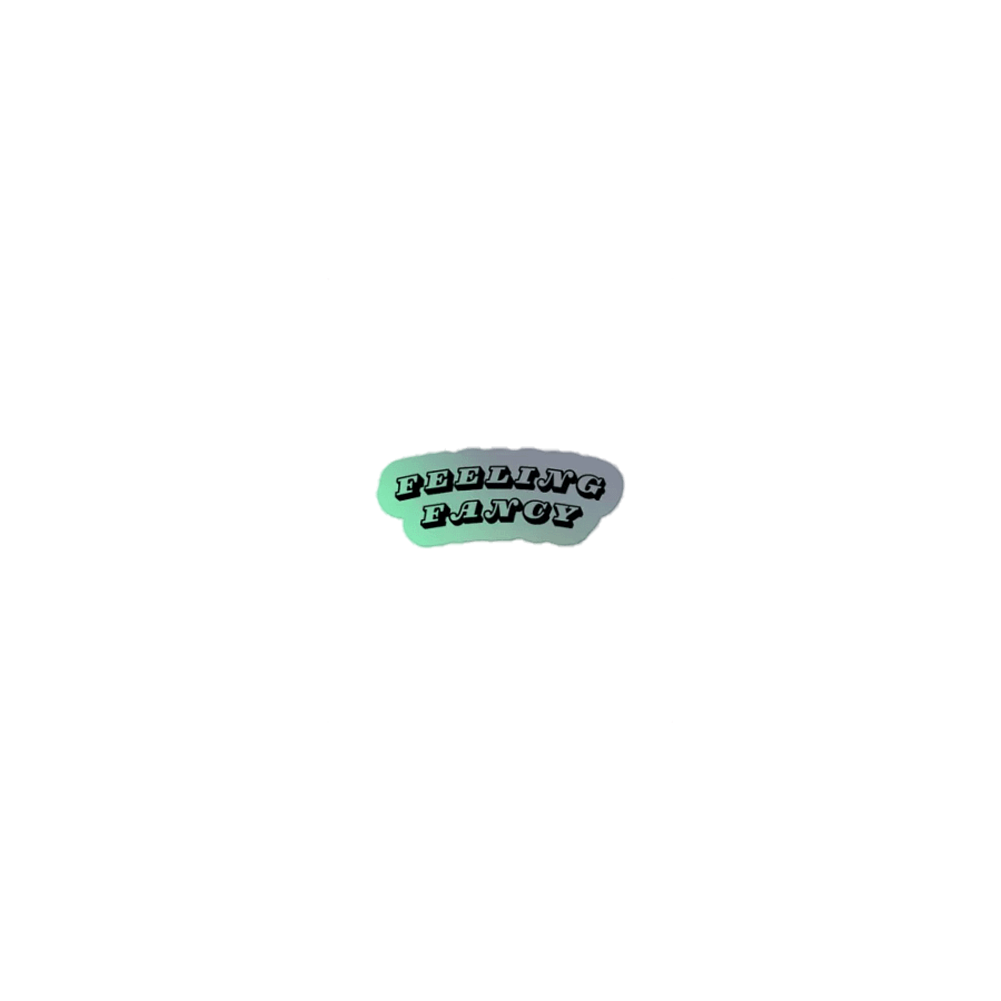 feeling fancy: sticker 2 product image (2)