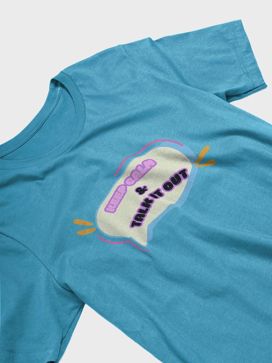 Keep Calm & Talk It Out Speech Bubble T-Shirt product image (18)