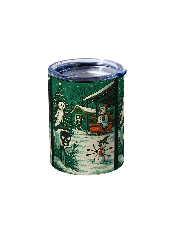 Festive Winter Scene Stainless Steel Tumbler product image (2)