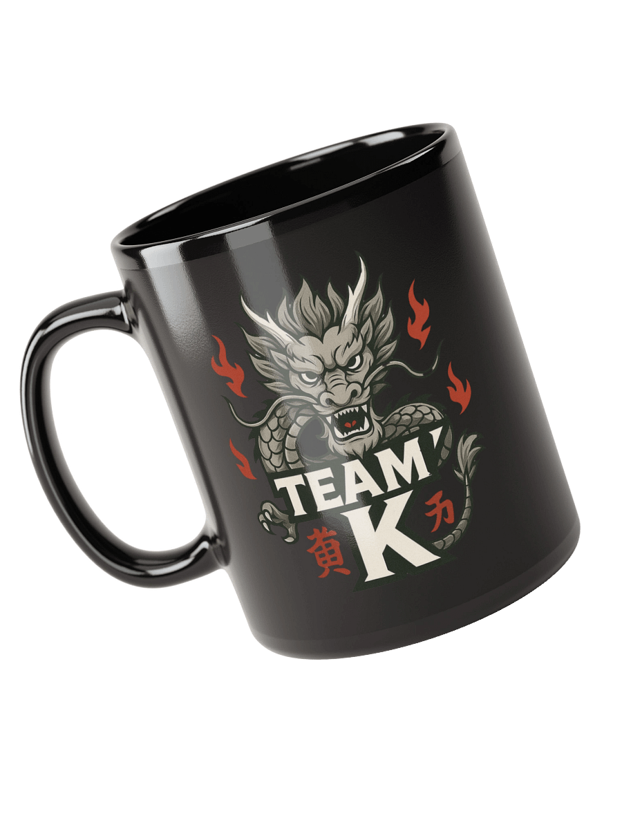 Team K China Black Mug product image (6)