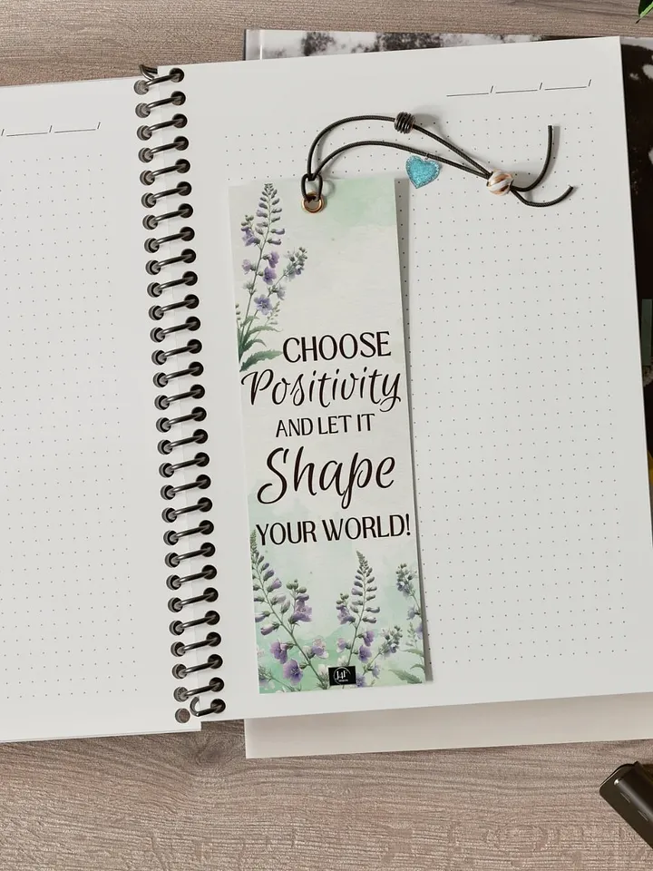 FREE Larkspur Bookmark Printable, Inspirational Sayings With July's Birth Month Flower product image (2)