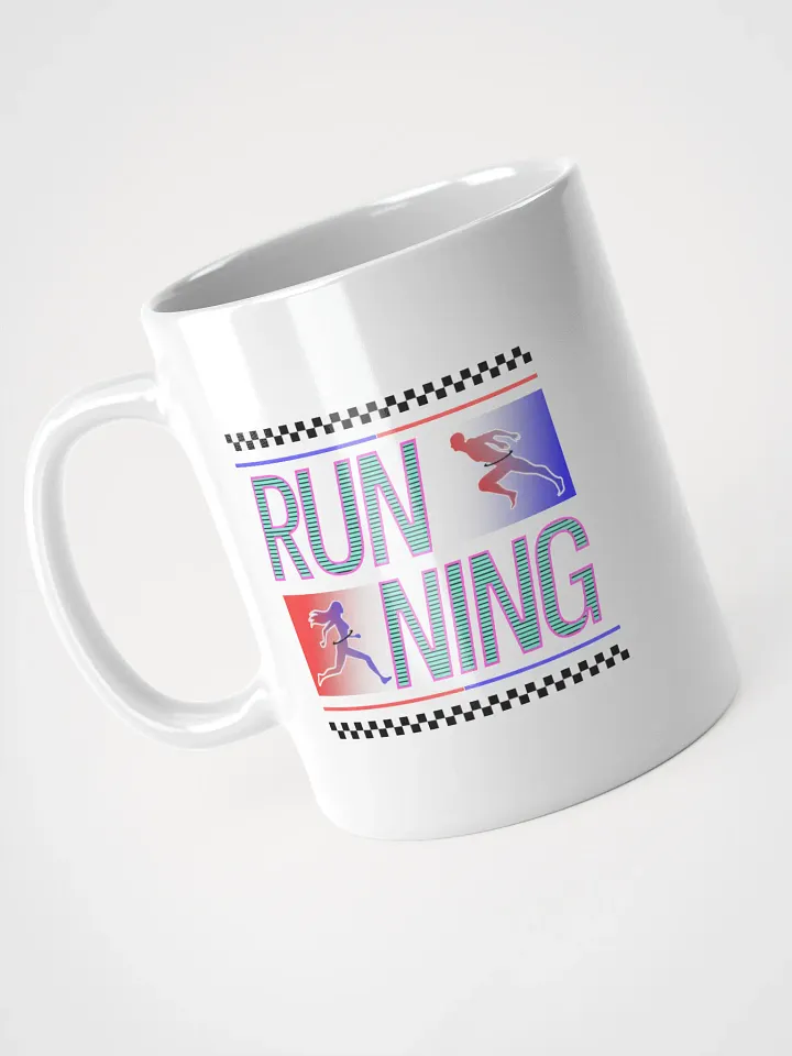 Running Stripes Neon Vibes Mug product image (2)
