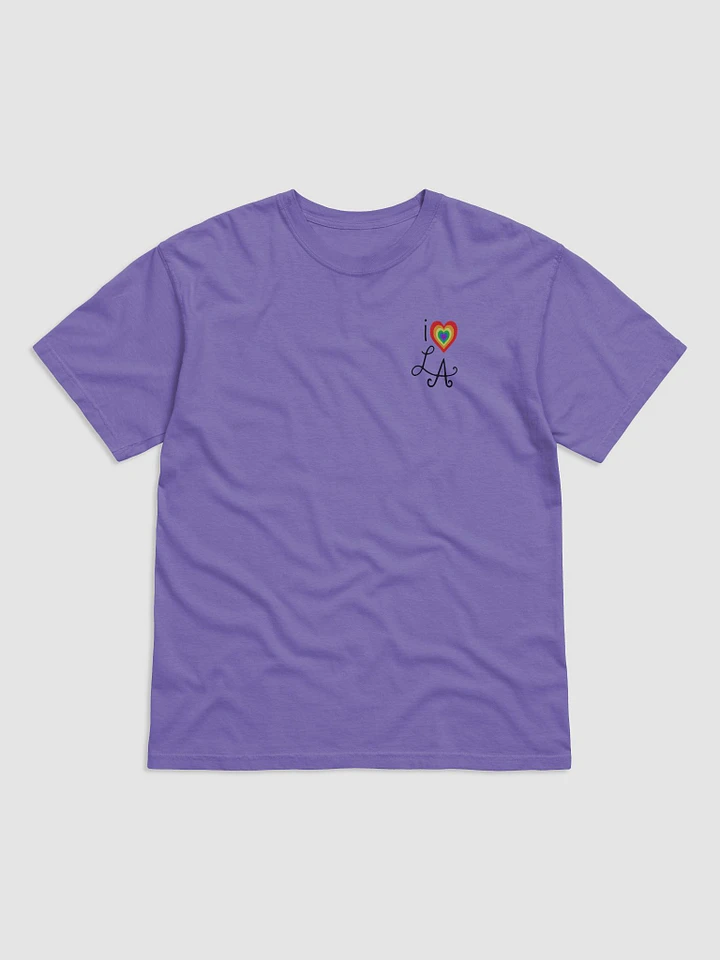 i ❤️ LA on my heart T-shirt ~ Rainbow product image (1)