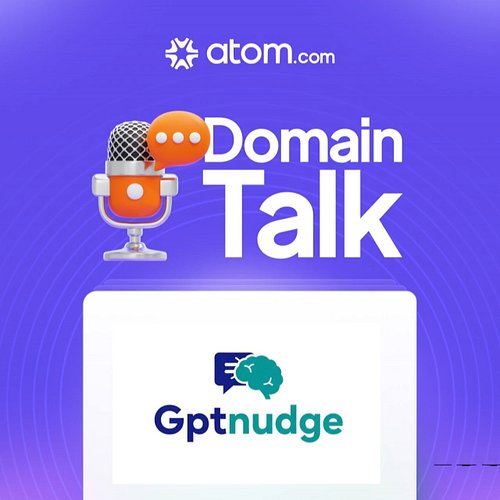 gptnudge.com
Premium domain .com

#domain
#domainforsale
#BuyThisDomain
#premiumdomains
#DomainNames
#brandablestuff
#Startup...