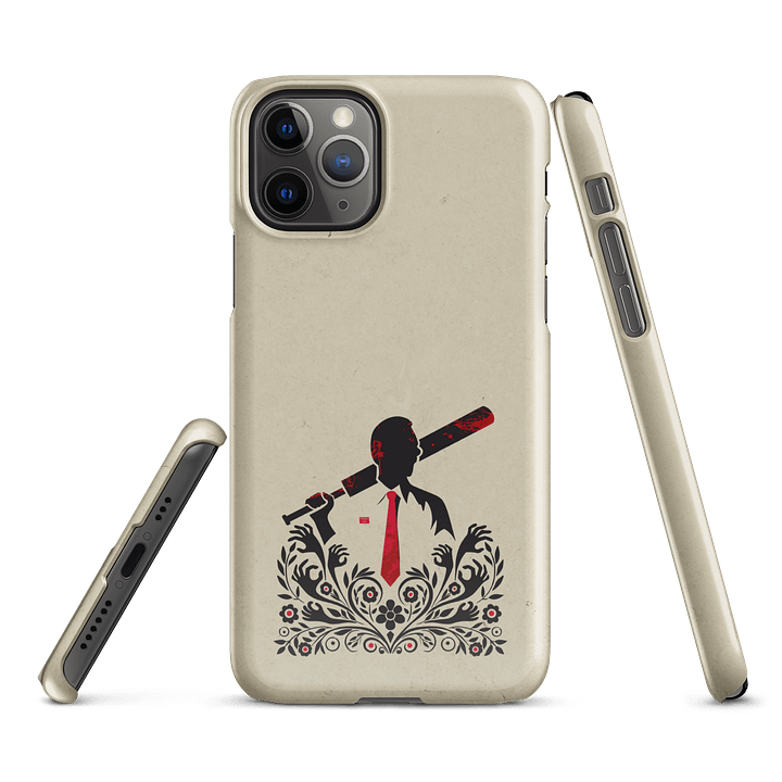 Shaun of the Dead iPhone Case – Snap Folk Art Zombie Comedy Cover product image (2)