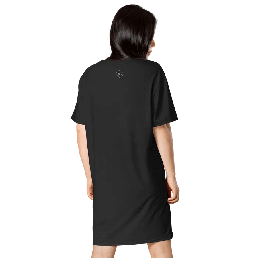 Big Mama Oversized T-Shirt Dress | Black Graphic Tee product image (5)