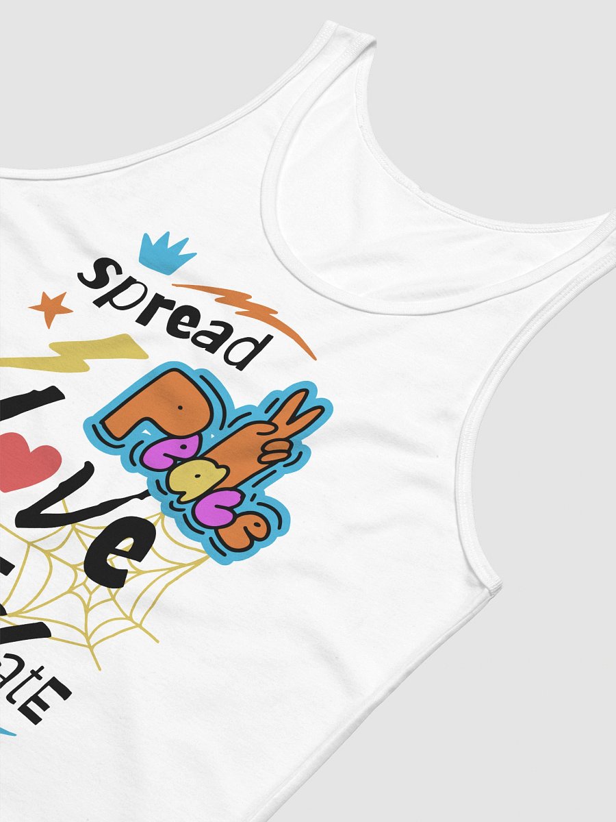 Spread Love, Not Hate | Jersey Tank by Bella+Canvas product image (4)