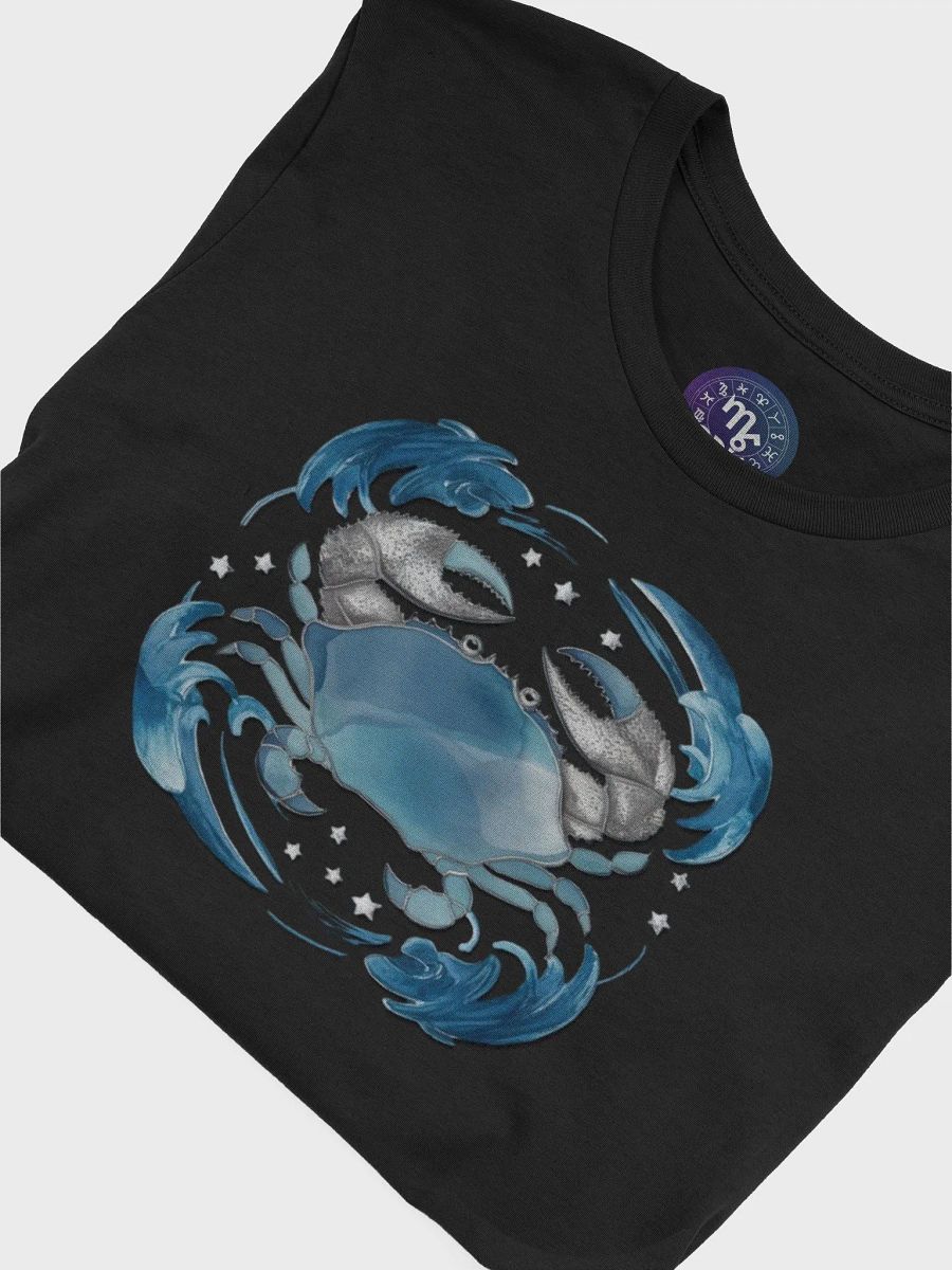 Exclusive Cancer Zodiac T-Shirt - Unisex Ethereal Crab and Oceanic Design product image (7)
