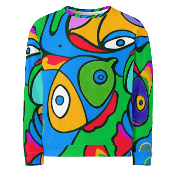 Vibrant Aquatic Odyssey Sweatshirt product image (1)