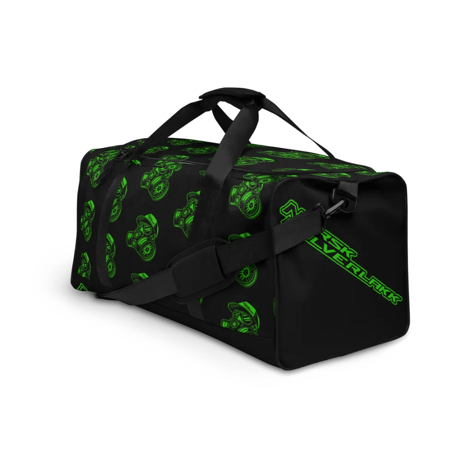 Norsk Pulverlakk Biohazard Chic All-Over Duffle Bag grønn product image (3)