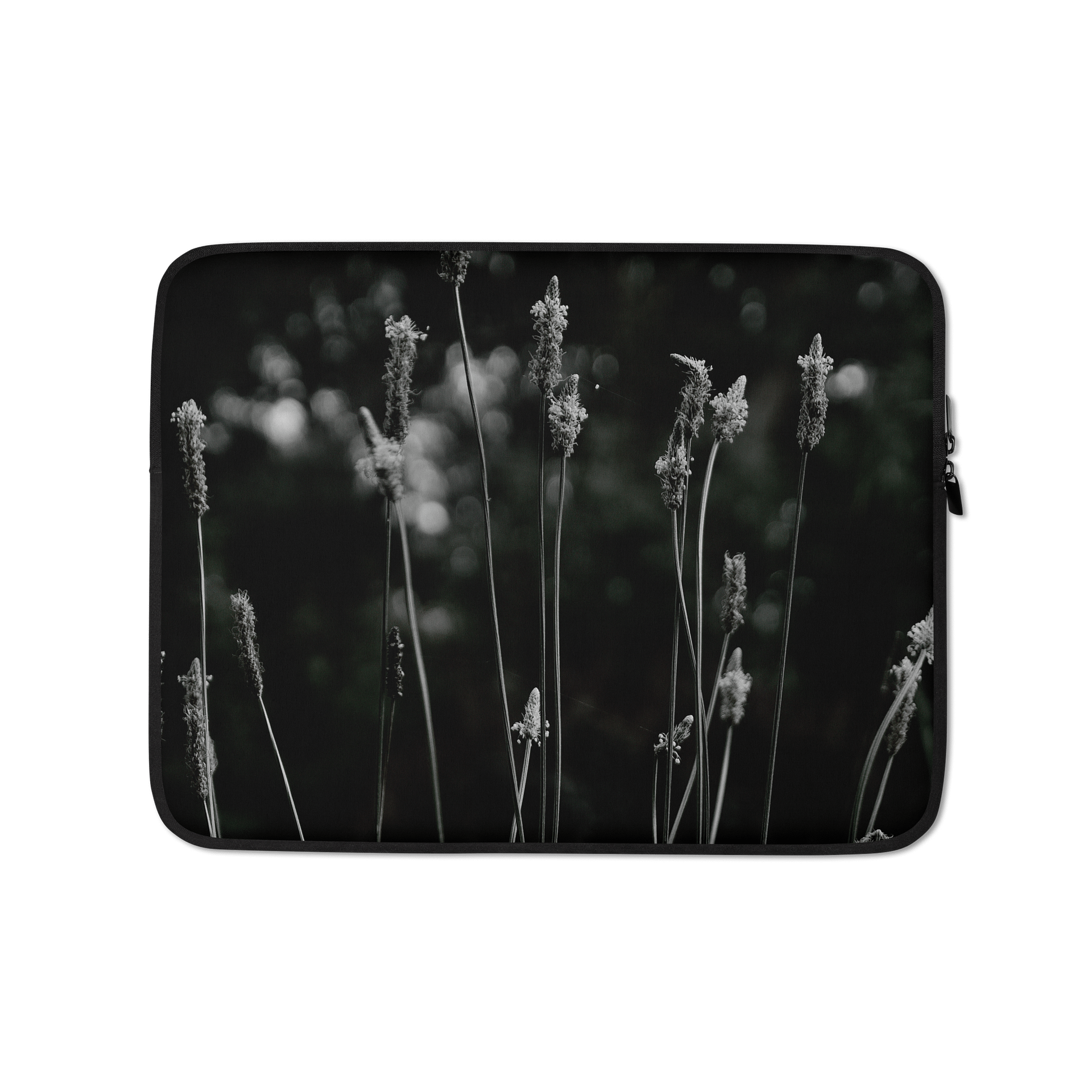 Laptoptasche - Wildblumen schwarzweiß product image (1)