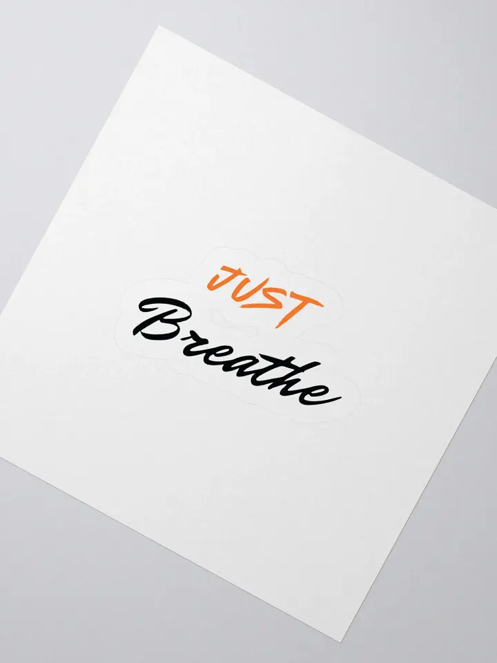 Just Breathe Kiss Cut Stickers product image (8)