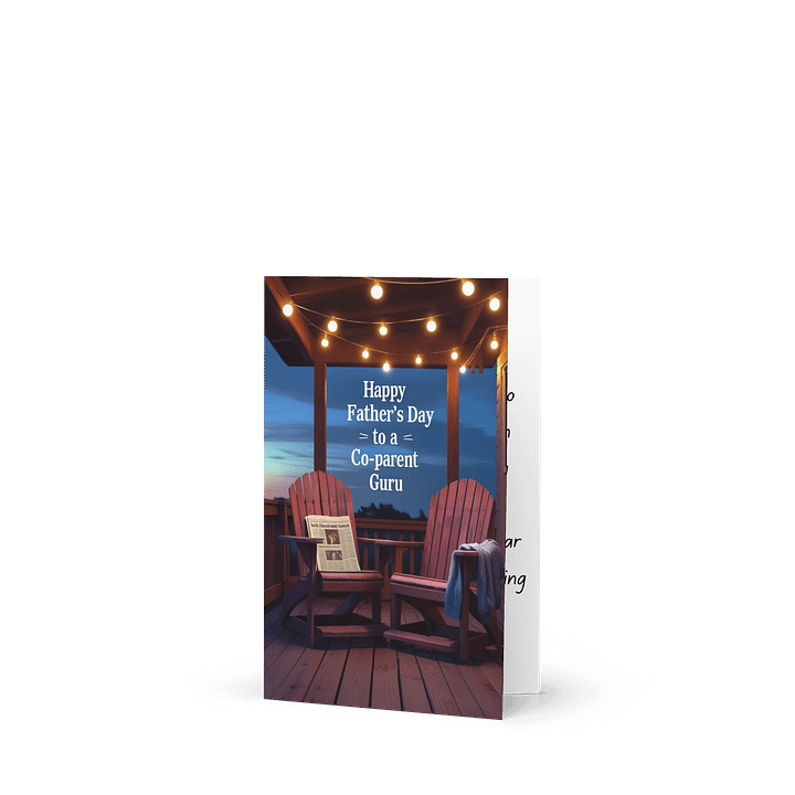 Co-Parent Birthday card - Friendly exes product image (1)
