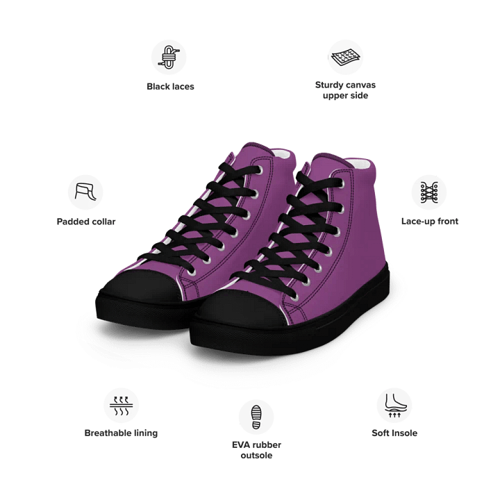 Violet Vibes High Tops product image (2)