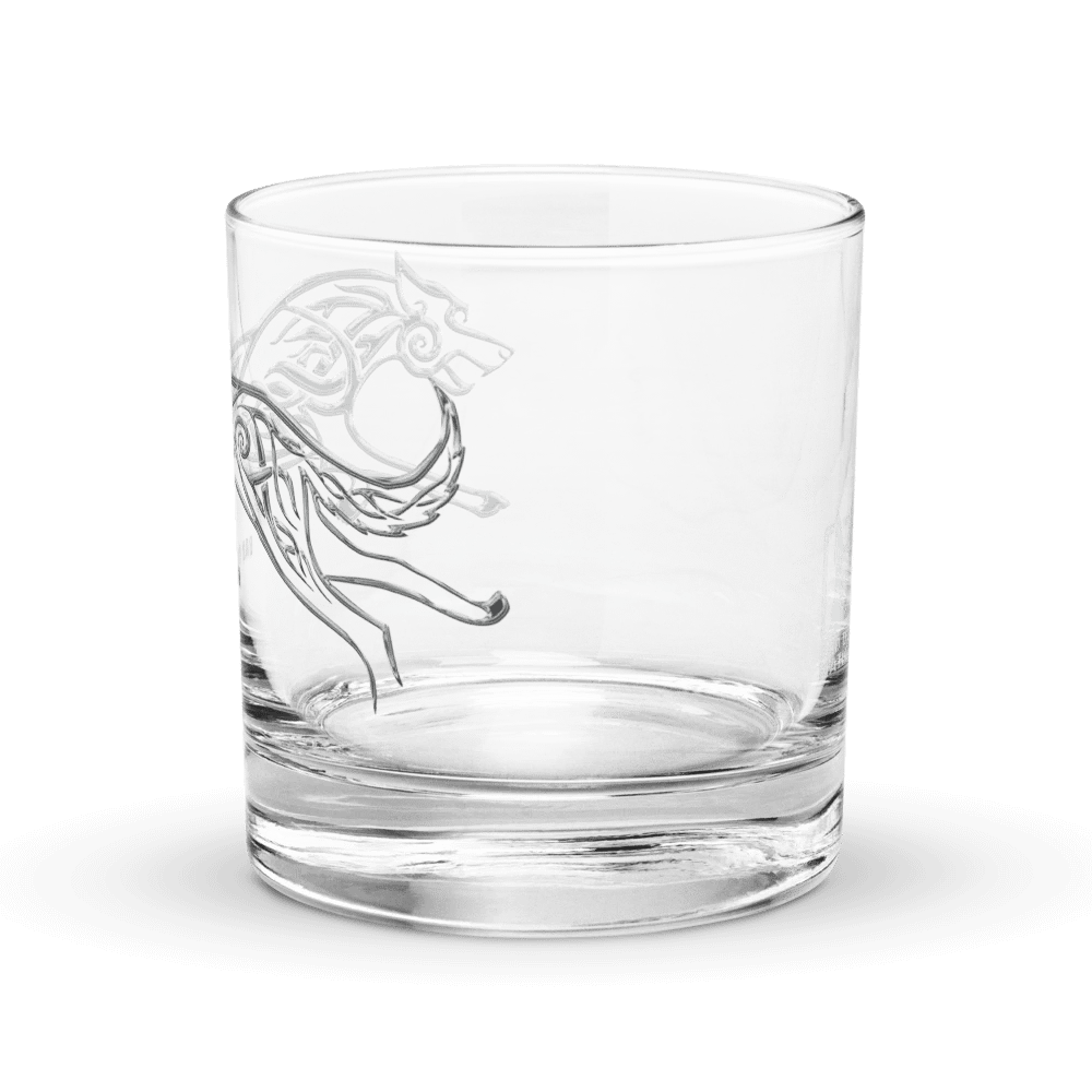 Chrome Malinois - Whiskey Rocks Glass product image (2)