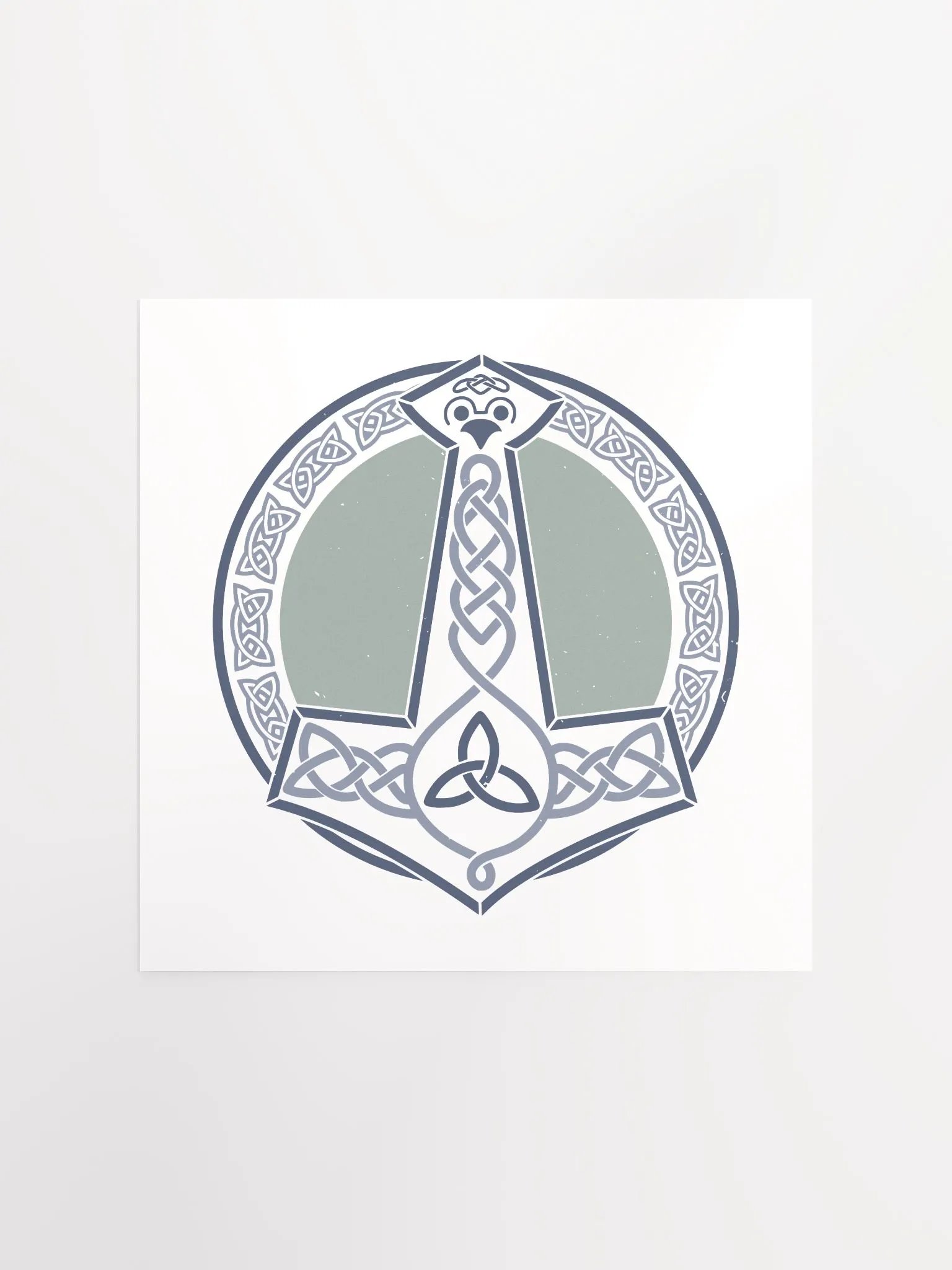 Blue Mjölnir Poster product image (3)